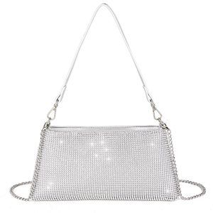 Bling Evening Clutch Bag Bridesmaid Lady Girl Bride Glitter XD